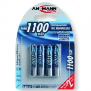 Ansmann Aaa   R03 1100 Mah   Stk  Genopladelige Batterier