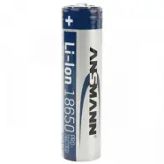 Ansmann Genopladeligt Li-ion Batteri 18650 2600 Mah         36 Wh