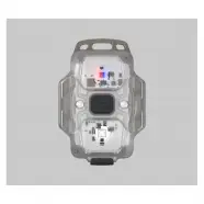Armytek Crystal Wrb Blue   White Light   Red-blue Beacon   150 Lm  30 Lm   17 Lm   Headband   Silicone Installation Rings   Built-in Li-pol Battery Pandelampe