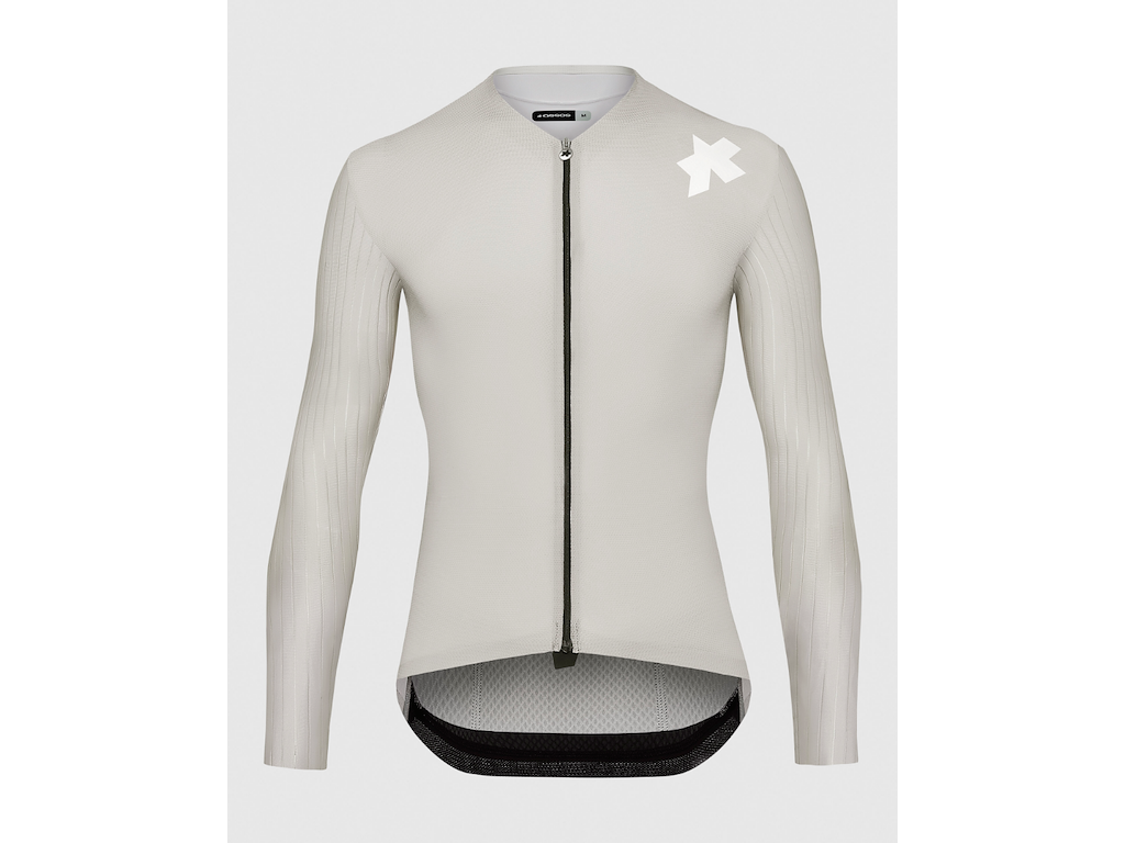 Assos Equipe Rs Long Sleeve Jersey S11 Cykeltrøje Herre Almond Milk Str
