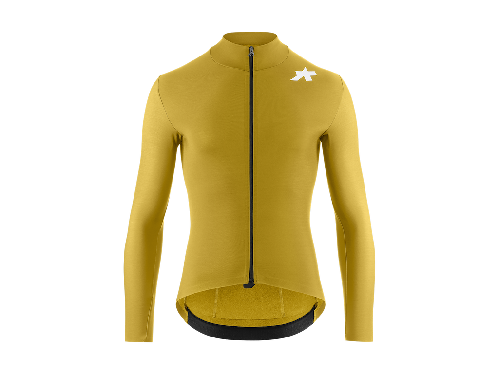 Assos Mille Gt Spring Fall Jersey S11 Cykeltrøje Lange ærmer Herre Golden Yellow Str Xs