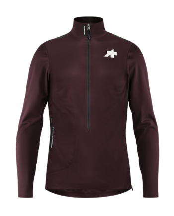 Assos Tactica Rain Jacket T5 Cykeljakke Unisex Mulberry Brown Str