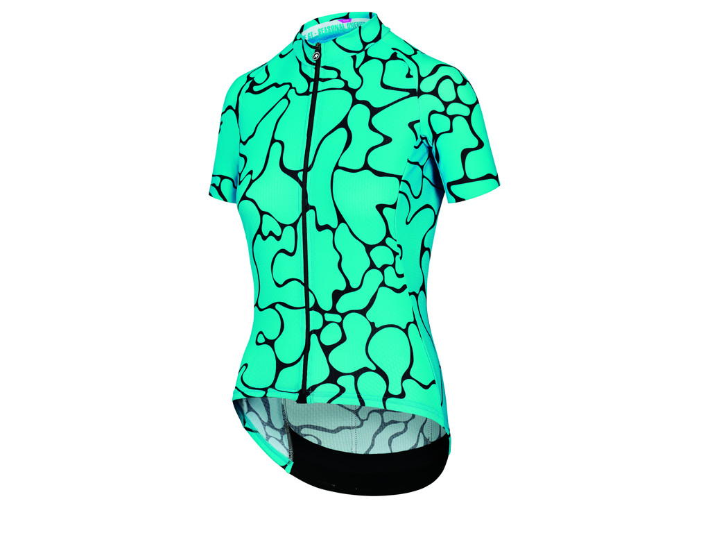 Assos Uma Gt Summer Ss Jersey C2 Voganski Cykeltrøje Dame Hydro Blue Str