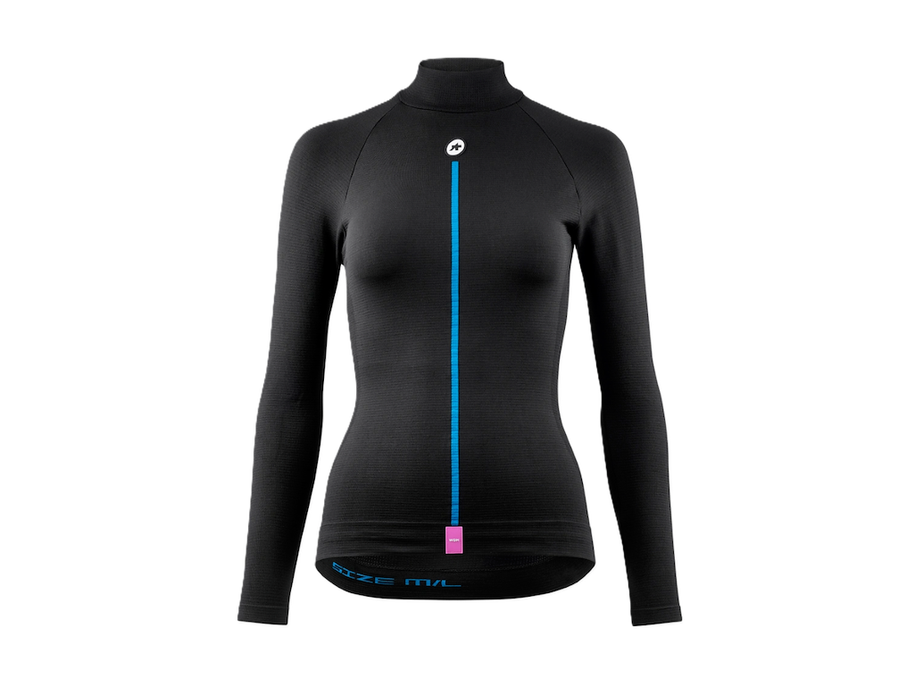 Assos Winter Ls Skin Layer P1 Baselayer Lange ærmer Dame Sort
