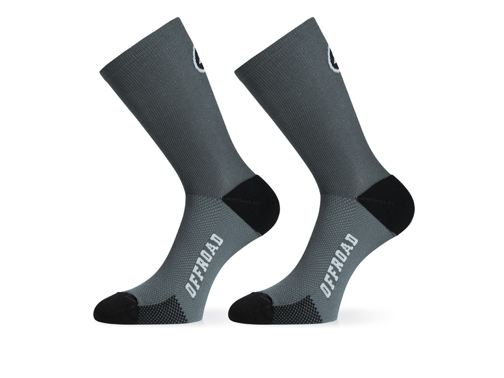 Assos Xc Socks Cykelstrømpe Grå Str