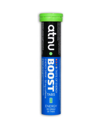 Atnu Boost Energy Drink Koffeintabs Med Smag Af Energidrik 20 Tabs