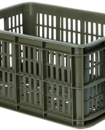Basil Crate   Genanvendt Plast 29 5l 45x35x25cm  Mik-avs-racktime Adapter Kompatibel  Grøn