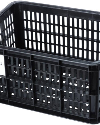 Basil Crate   Genanvendt Plast 29 5l 45x35x25cm  Mik-avs-racktime Adapter Kompatibel  Sort