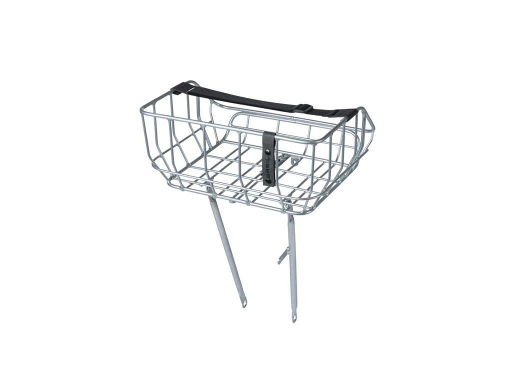 Basil Portland Frontbagagebærer Krom Alu 25 Liter