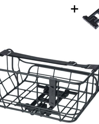 Basil Portland Kurv    Mik     25l 43 5x36x22 5cm Black