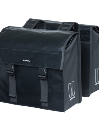 Basil Urban Load Cykeltaske Double Bag 48-53 Liter Black
