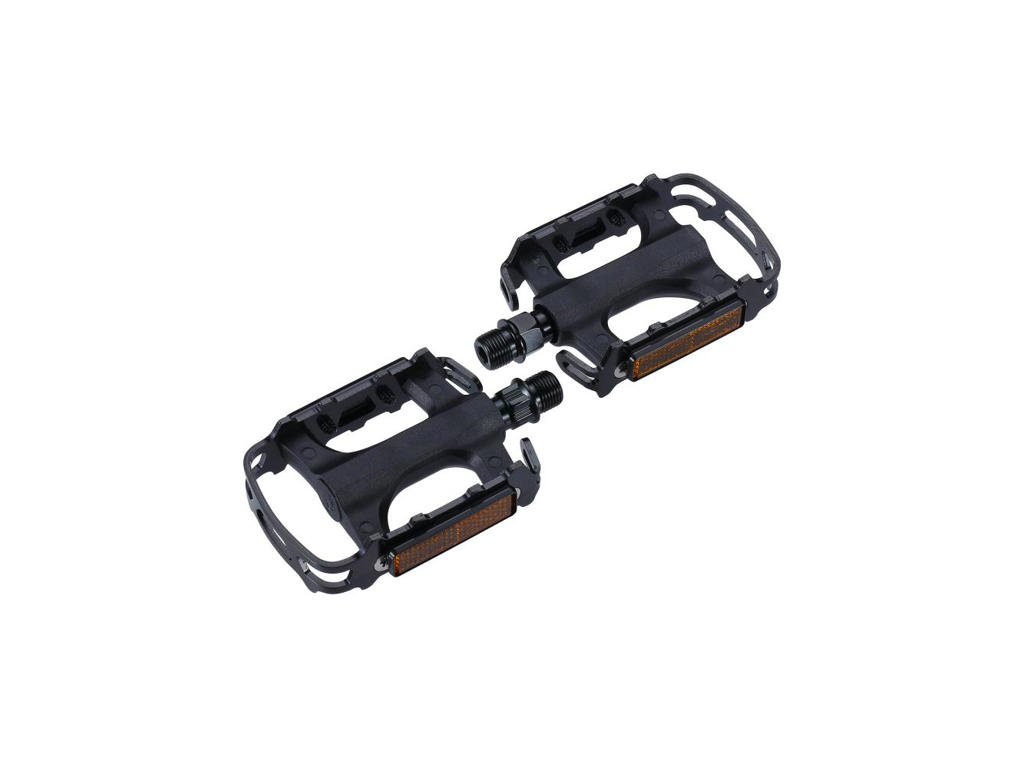 Bbb Mount Go Pedaler Alu 16 Sort Sølv