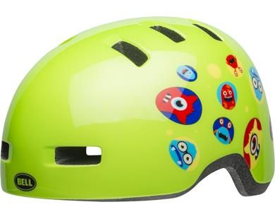 Bell Cykelhjelm Lil Ripper  Monster Gloss Green Baby Onesize   45-52 Cm