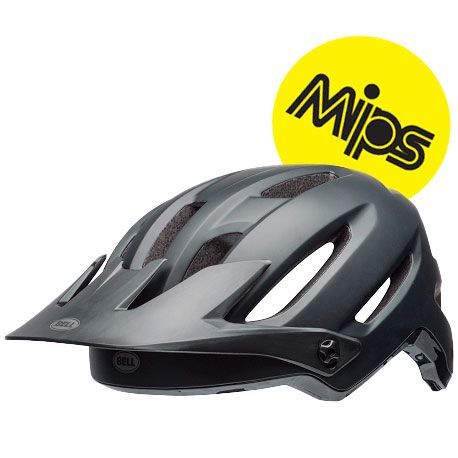 Bell 4forty Mips Cykelhjelm Fra Bell Mat-gloss Sort Small 51-55 Cm
