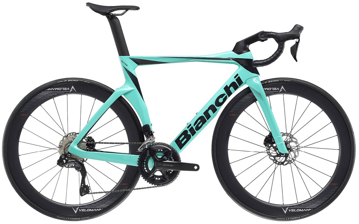 Bianchi Oltre Comp 105 Di2 24sp Turkis