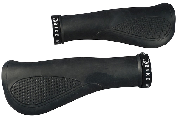 Bike Attitude Kraton Ergo Lock-on Cykelhåndtag   139   Mm  Sort