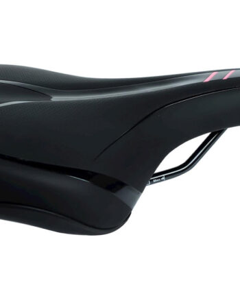 Bike Attitude Sadel D2 Dame Sort Pink