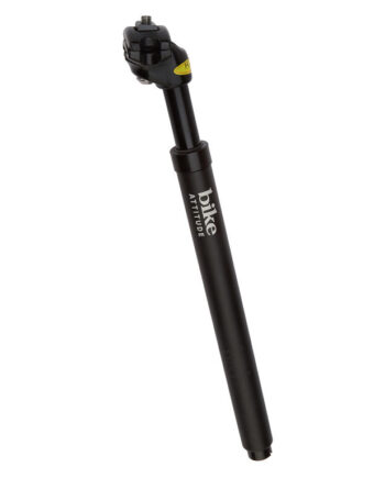 Bike Attitude Sadelpind 27     350 Mm Suspension Sort