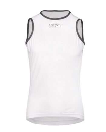 Bioracer Breeze Sleeveless Base Layer Baselayer Herre Hvid
