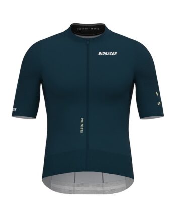 Bioracer Epic Essential Jersey Cykeltrøje Korte ærmer Herre Graphite Blue