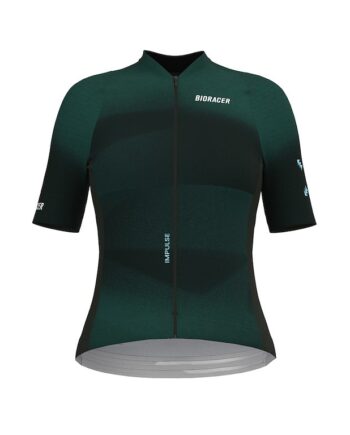 Bioracer Icon Jersey Cykeltrøje Korte ærmer Dame Emerald Green