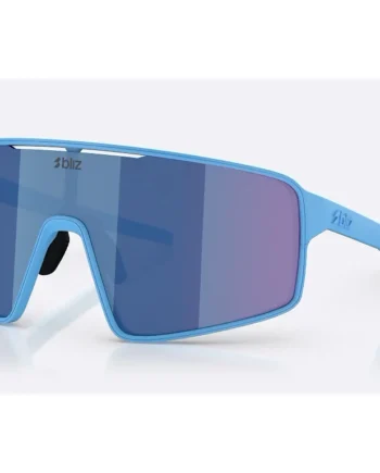 Bliz P001  -large Cykelbriller Matblå Blue Mirror
