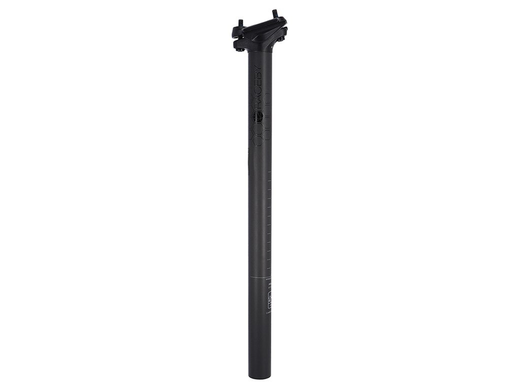 Carbon Sadelpind ø27   Mm 350mm Sort