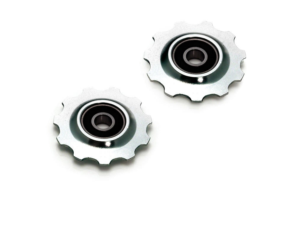 Pulleyhjul 11 Tands Aluminium Sølv