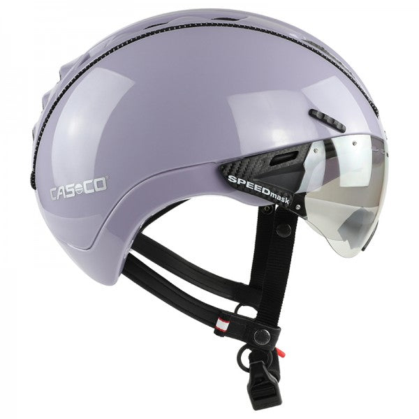 Casco Roadster Plus Cykelhjelm Med Visir Metallic Lavender Small 50-54 Cm