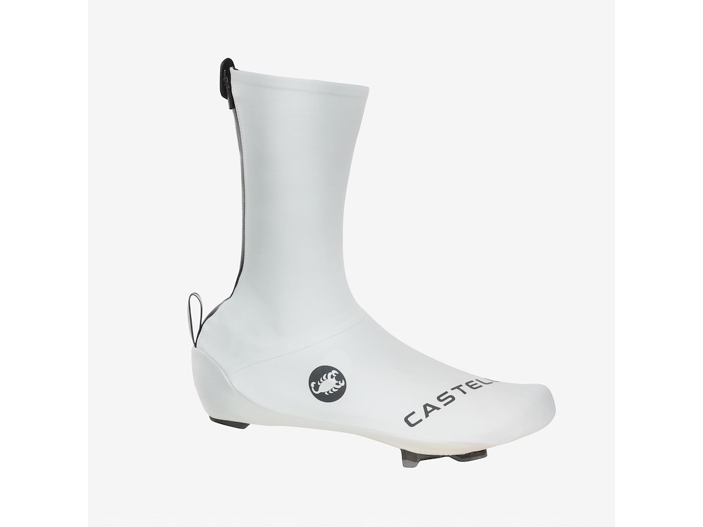 Castelli Aero Race   Shoecover Skoovertræk Hvid Str