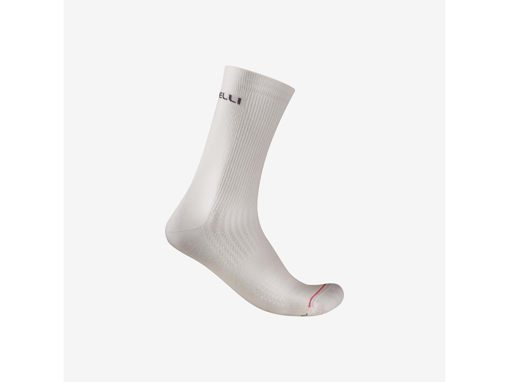 Castelli Bandito   Merino 18 Sock Cykelstrømper Hvid Str
