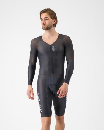 Castelli Body Paint   Tt Speedsuit Speedsuit Lange ærmer Herre Sort Xs