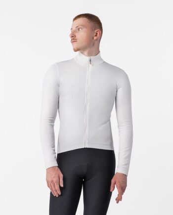 Castelli Competizione Thermal Ls Jersey Cykeltrøje Lange ærmer Herre Ivory Str