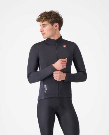 Castelli Entrata   Jacket Cykeljakke Light Black Dark Gray Xx