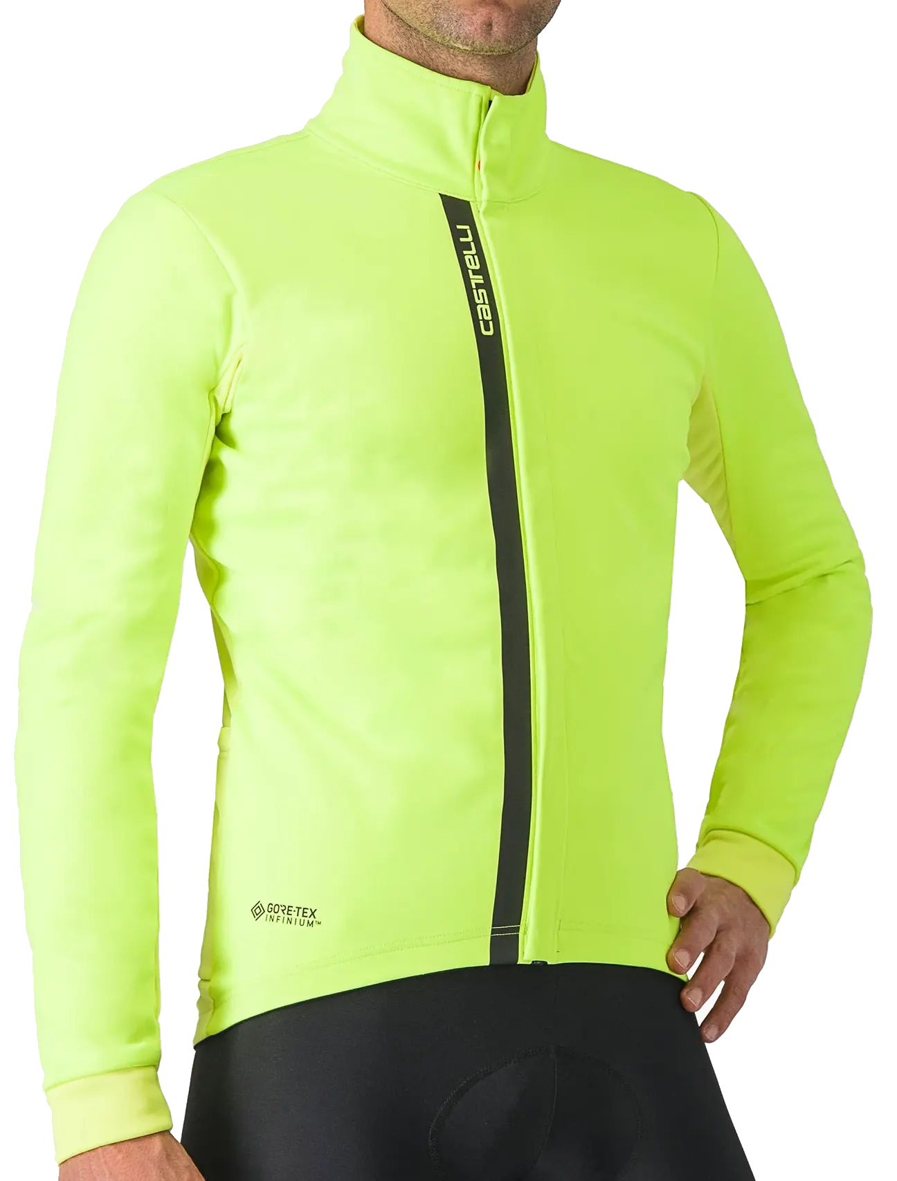 Castelli Entrata Jacket Spring Fall Jakke Fluo