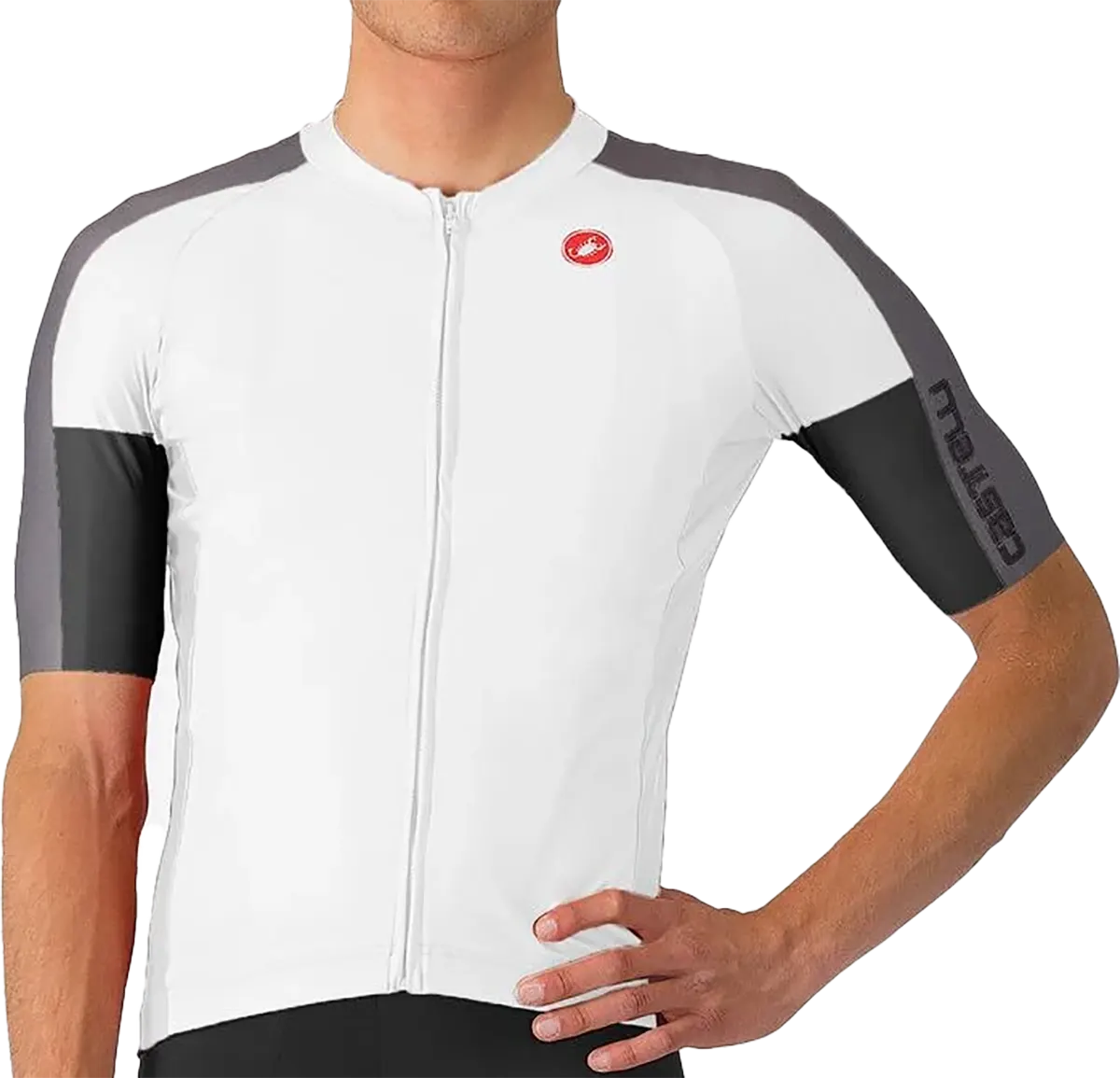Castelli Entrata   Jersey Ivory Smoky Gray-light