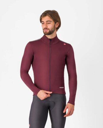 Castelli Espresso Air Jacket Cykeljakke Deep Bordeaux
