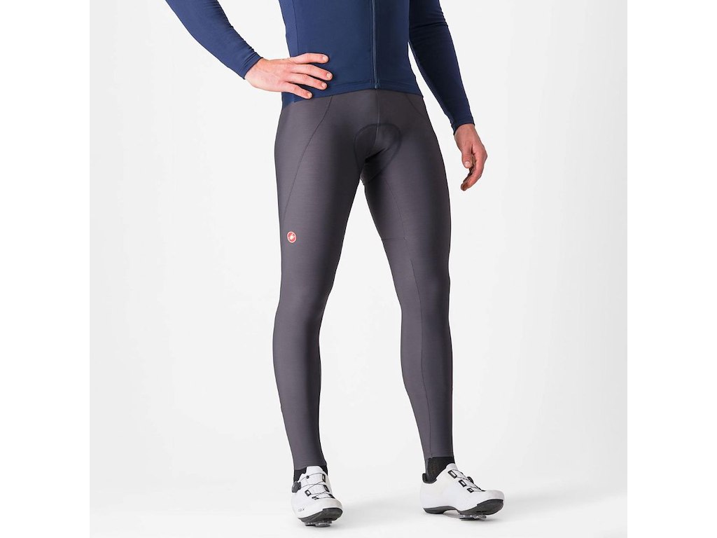 Castelli Espresso Bibtights Cykelbukser   Pude Dark Gray Xs