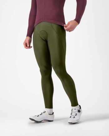 Castelli Espresso Bibtights Med Seler Deep Green Herre