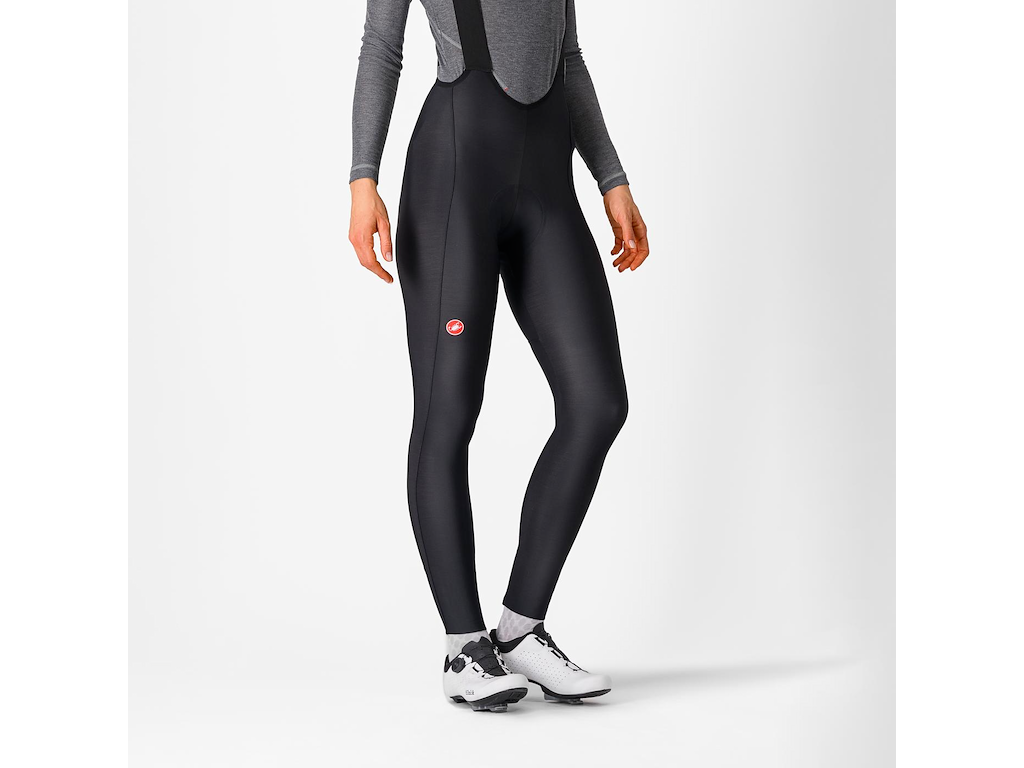Castelli Espresso Dt Bibtights Med Pude Sort Dame