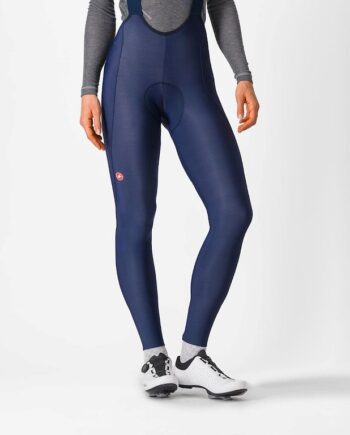 Castelli Espresso Dt Bibtights Med Seler Belgian Blue Dame