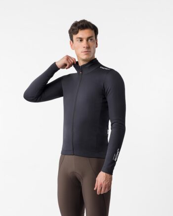 Castelli Espresso   Jacket Cykeljakke Herre Sort Str