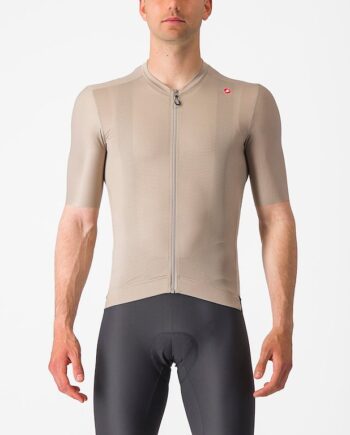 Castelli Espresso Jersey Cykeltrøje Korte ærmer Clay Black Xx