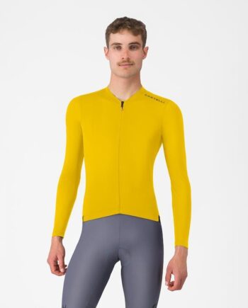 Castelli Espresso   Ls Jersey Cykeltrøje Lange ærmer Herre Mango Mojito