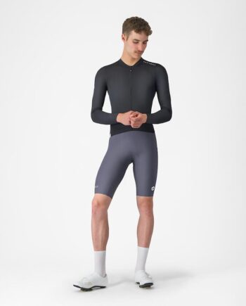 Castelli Espresso   Ls Jersey Cykeltrøje Lange ærmer Herre Smoky Gray Xs