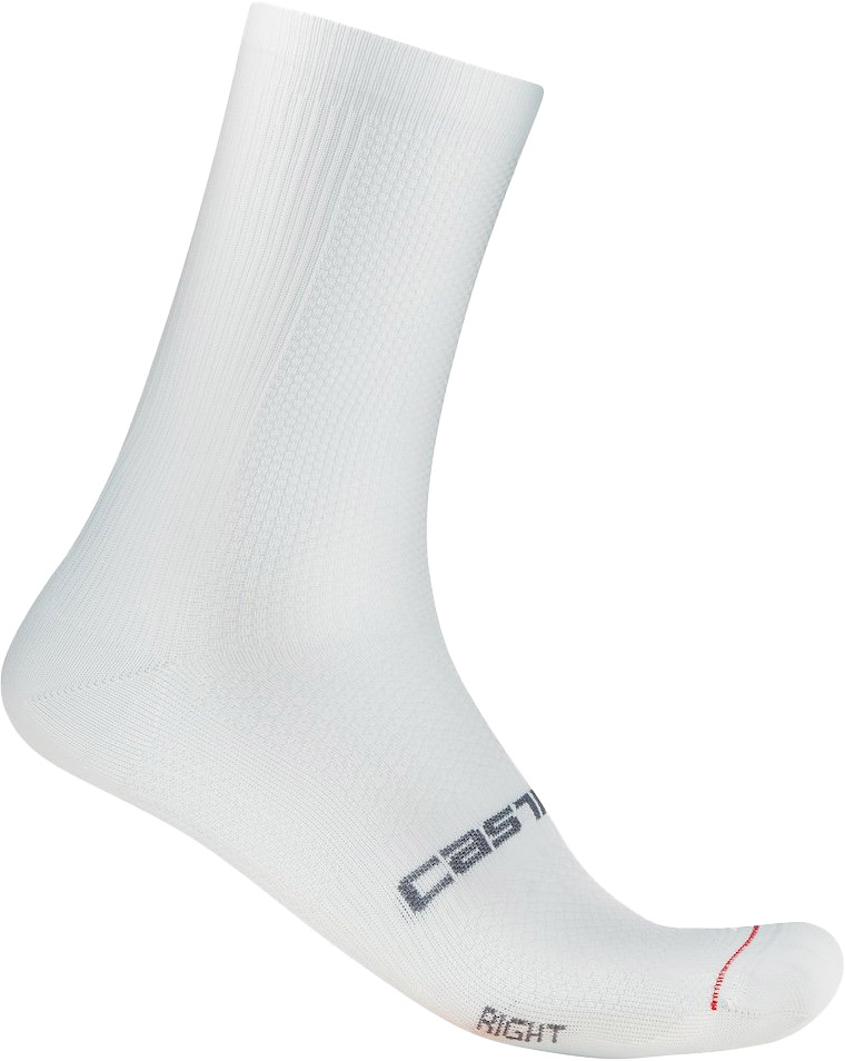 Castelli Espresso 18 Sock White