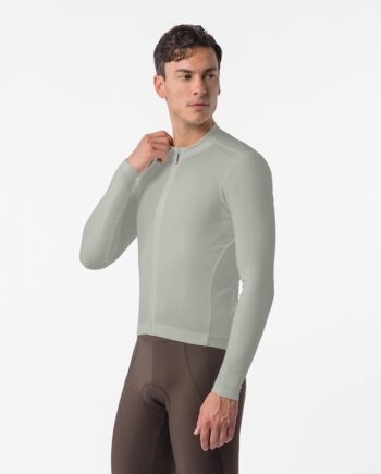 Castelli Espresso Thermal   Jersey Cykeltrøje Lange ærmer Herre Shadow Str