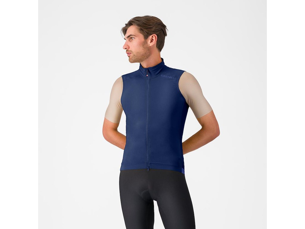 Castelli Espresso Vest Cykelvest Herre Belgian Blue