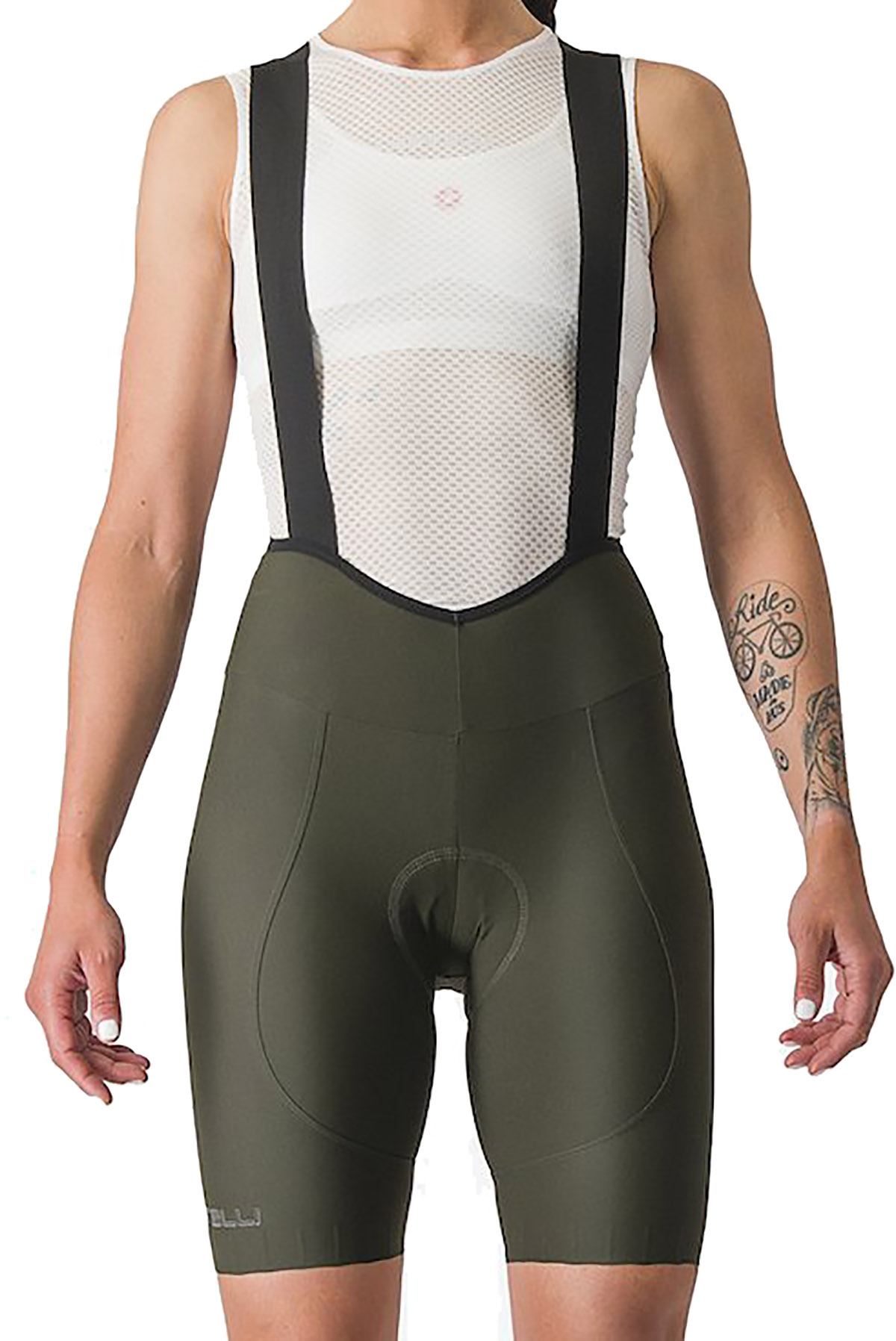 Castelli Espresso   Dt Bibshort Deep Green