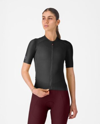 Castelli Espresso     Jersey Cykeltrøje Korte ærmer Dame Sort Xxs